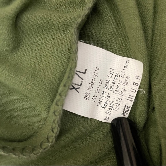 Army Vintage Long Sleeve Shirt Size L/XL - Picture 8 of 12